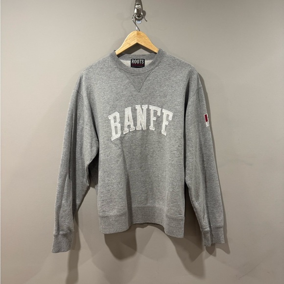 Roots Super Comfy Banff, Alberta Crew Neck Sweater - Picture 1 of 6